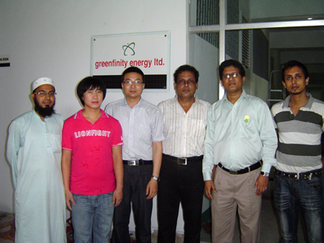 2011 Aug we installed solar panel manufacturing machine in Bangladesh(图4)