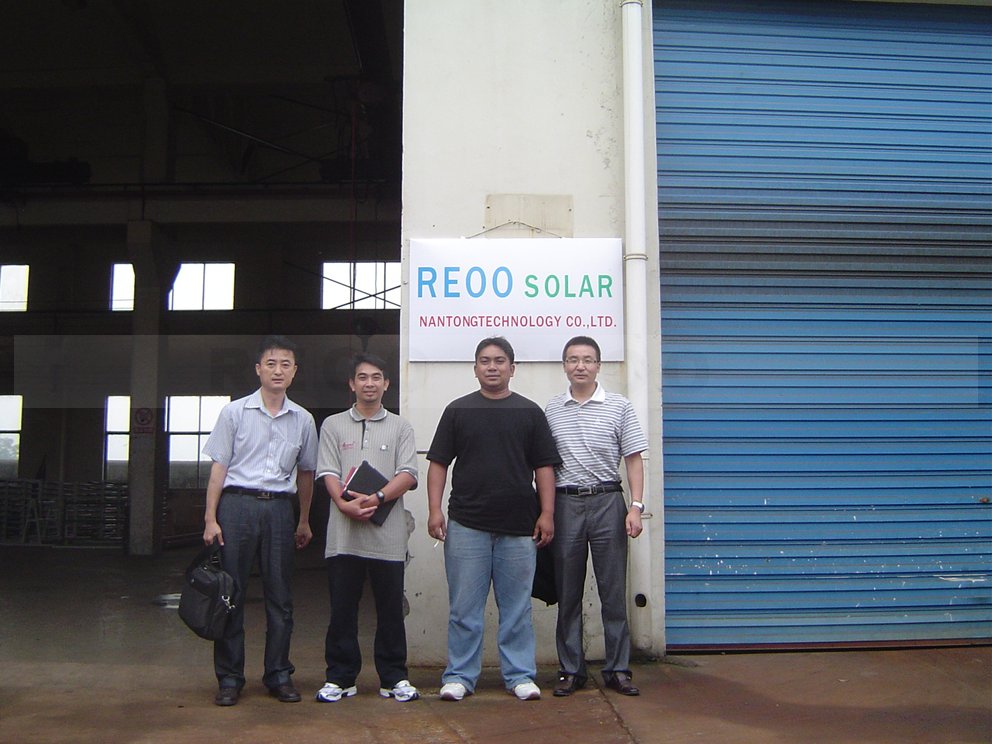 2012 Aug 20th Customers from Korea&Malaysia visited REOO Technology(图1)