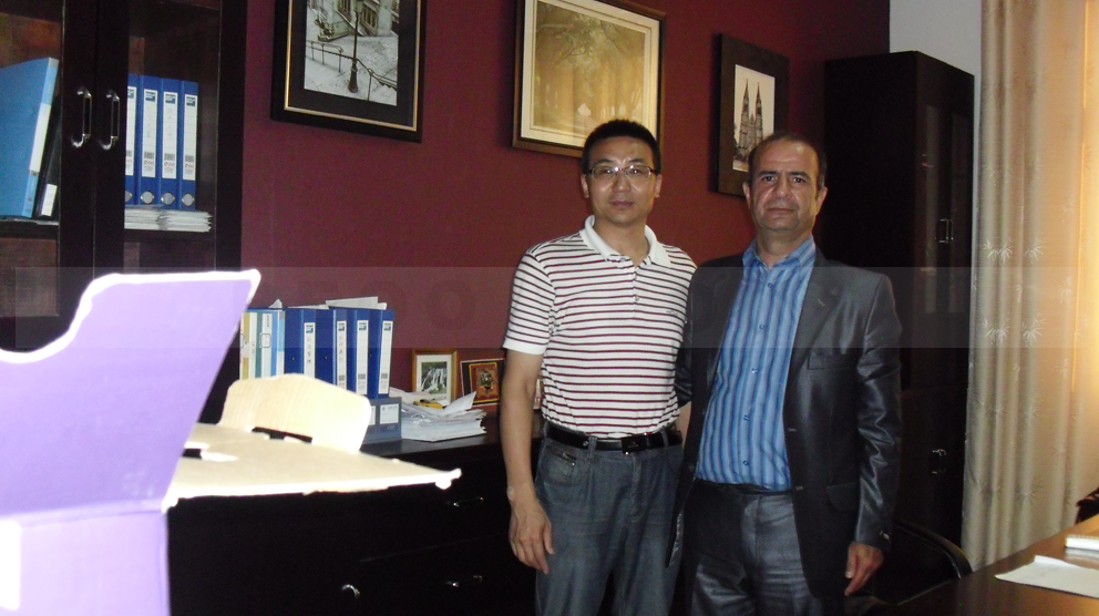 2013 June 18 Customer from the United Arab Emirates visited REOO Technology(图1)