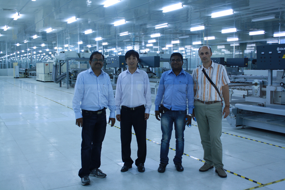 2014 Apr 07 Customers from India &2014 Bosnia and Herzegovina visited REOO Technology(图1)