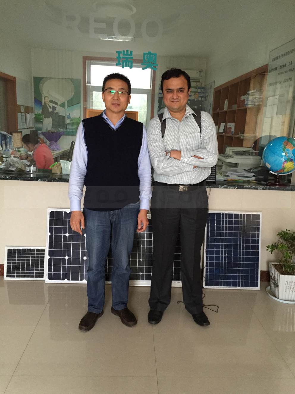 2015 Sep 06 India customer visited REOO Technology(图1)