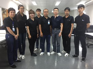 2015 Sep we installed solar panel production line in Thailand(图4)