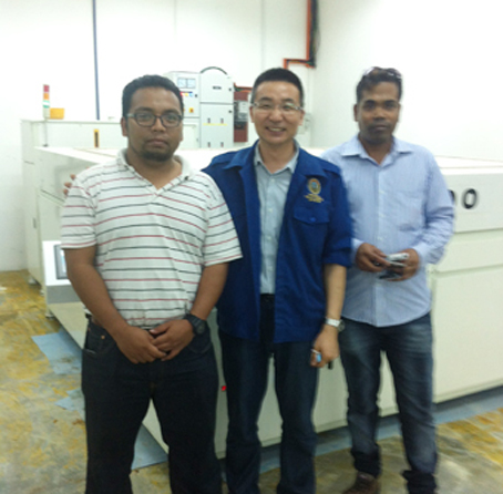 2015 May we finished the installation of solar panel produciton line in Malaysia(图2)