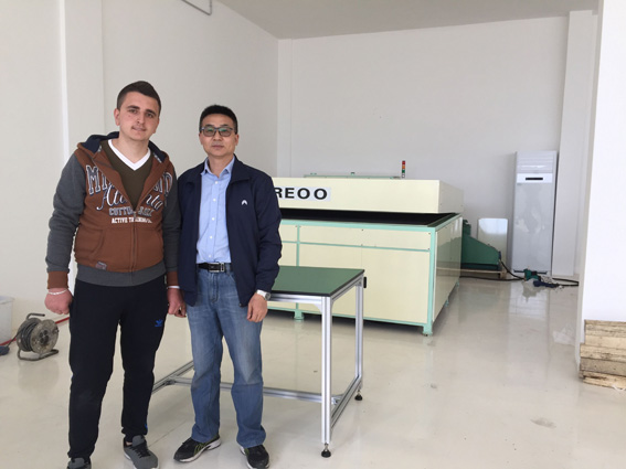 2019 March 20 Install solar panel machines in Albania(图1)