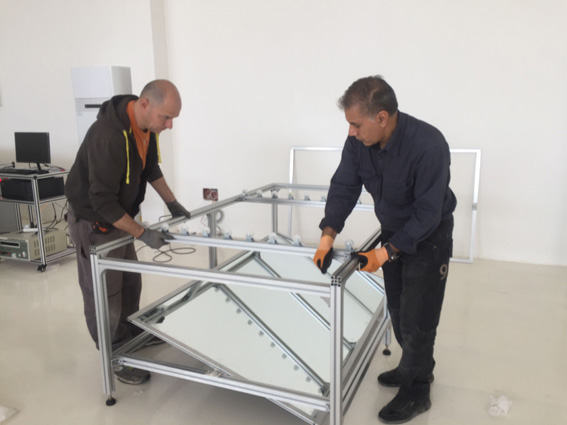 2019 March 20 Install solar panel machines in Albania(图3)